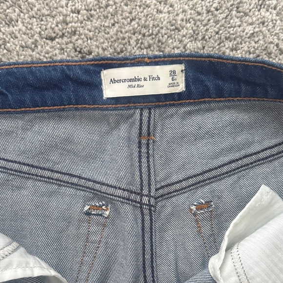 Abercrombie & Fitch Blue Denim Jeans - Picture 2 of 5